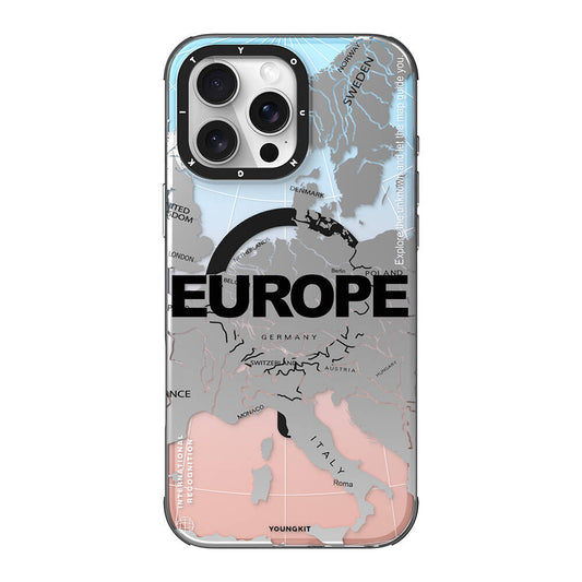 Apple iPhone 16 Pro Kılıf M-safe Şarj Özellikli Youngkit Universal Serisi Kapak