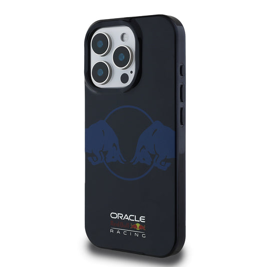 Apple iPhone 16 Pro Kılıf Redbull Orjinal Lisanslı M-safe Şarj Özellikli IML Çift Boğa Baskılı Sert PC Kapak