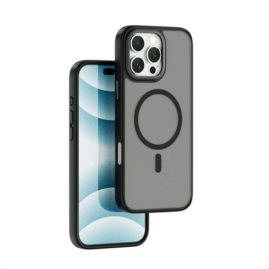 Apple iPhone 16 Pro Kılıf Wiwu FGG-012 ArmorPro Serisi M-safe Şarj Özellikli Parmak İzi Bırakmayan Kılıf