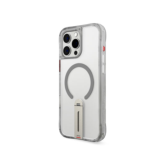 Apple iPhone 16 Pro Max Kılıf M-safe Şarj Özellikli 360 Derece Dönebilen Standlı Skinarma Helix Kapak