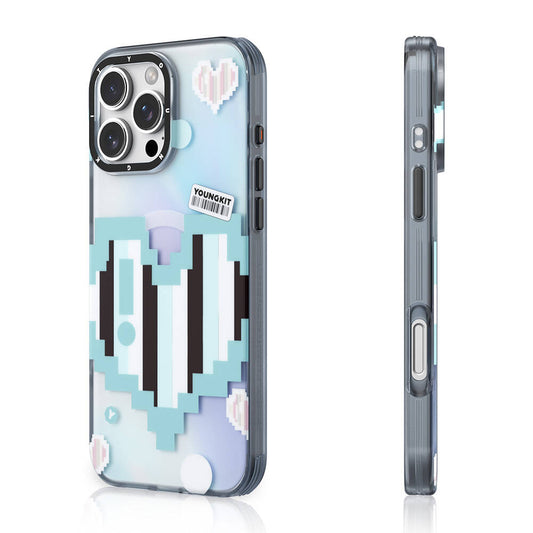 Apple iPhone 16 Pro Max Kılıf M-safe Şarj Özellikli Youngkit Love Serisi Kapak