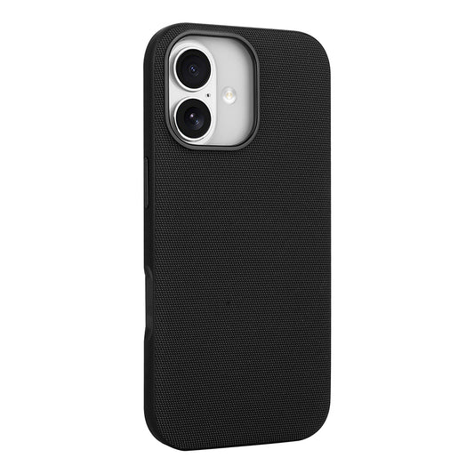 Apple iPhone 17 Kılıf M-Safe Şarj Özellikli Kumaş Tasarımlı Zore Miami Sert PC Kapak