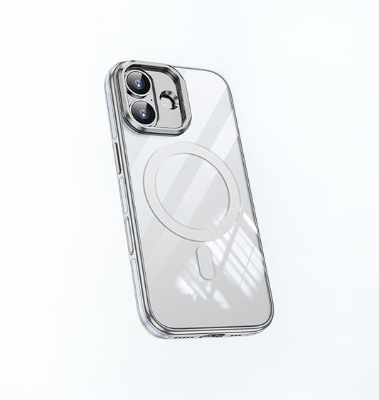 Apple iPhone 17 Kılıf M-safe Şarj Özellikli Wlons Standlı Efsane Kapak