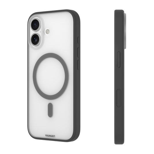 Apple iPhone 17 Kılıf M-safe Şarj Özellikli Youngkit Clear Serisi Kapak