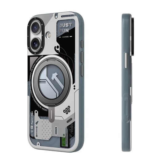 Apple iPhone 17 Kılıf M-safe Şarj Özellikli Youngkit Starship Serisi Kapak
