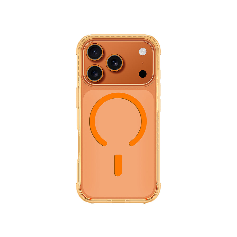 Apple iPhone 17 Pro Kılıf M-Safe Şarj Özellikli Airbag Tasarımlı AmazingThing Titan Pro Serisi Kapak
