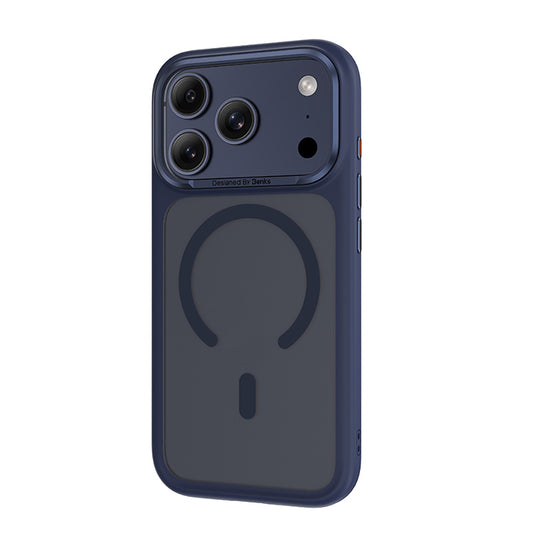 Apple iPhone 17 Pro Kılıf M-Safe Şarj Özellikli Benks Mist C-Magnet Kapak