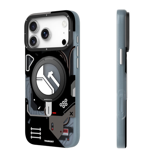 Apple iPhone 17 Pro Kılıf M-safe Şarj Özellikli Youngkit Starship Serisi Kapak