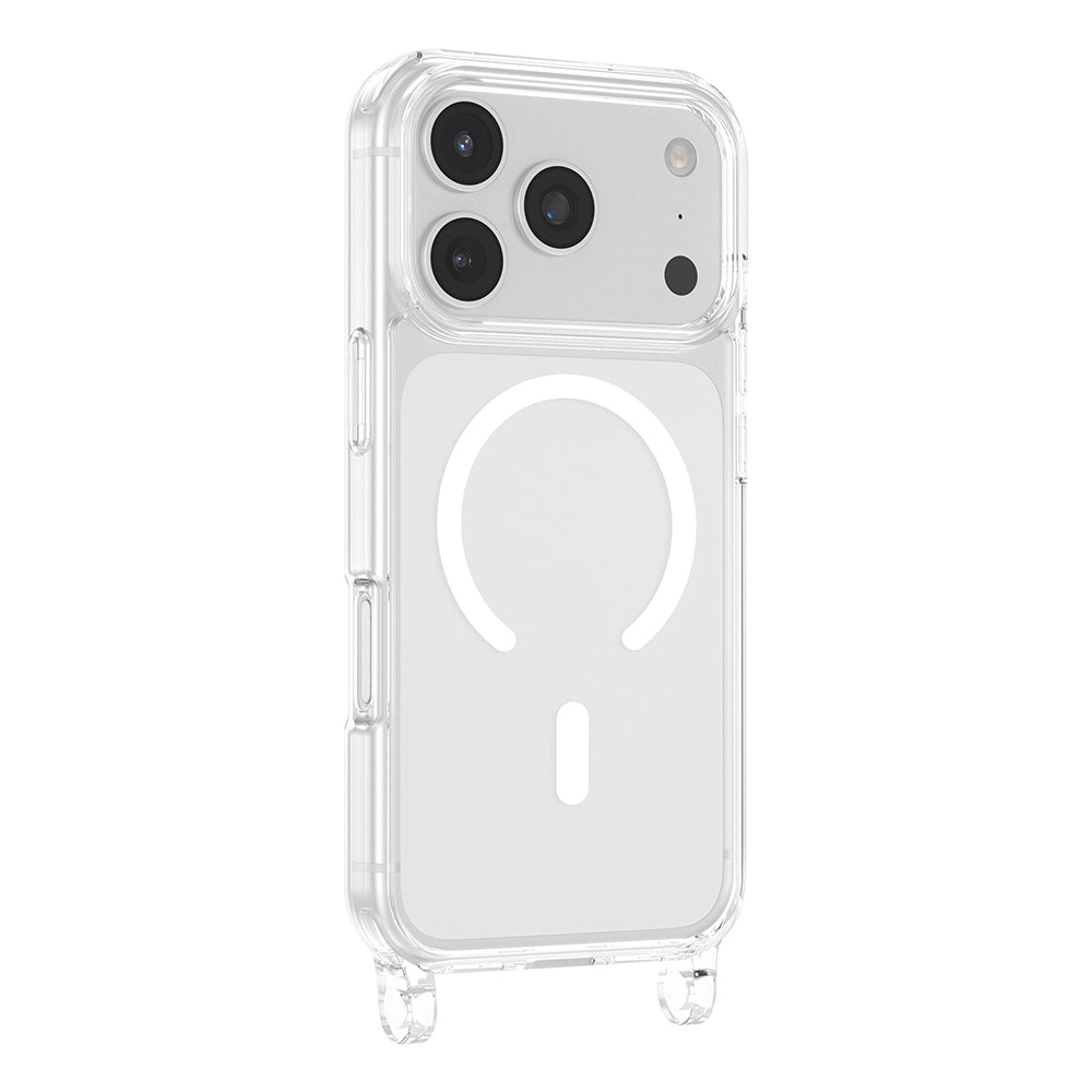 Apple iPhone 17 Pro Kılıf M-safe Şarj Özellikli Zore X-Rop Kapak