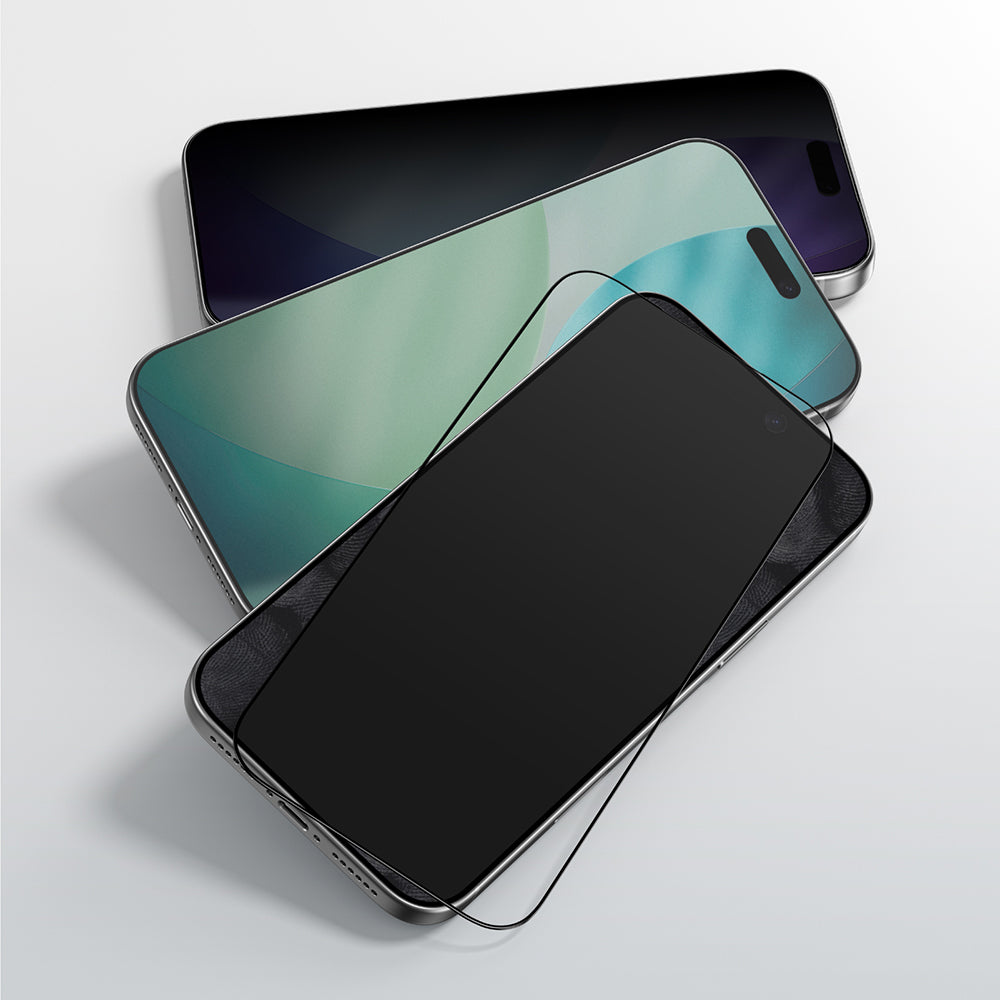 Apple iPhone 17 Pro Max Amazingthing Radix Parmak İzi Bırakmayan Temperli Cam Ekran Koruyucu