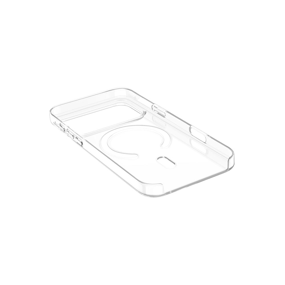 Apple iPhone 17 Pro Max Kılıf IC Çipli Zore Wireless Şarj Özellikli Şeffaf Orjin Kapak