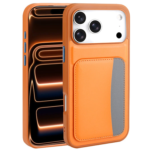 Apple iPhone 17 Pro Max Kılıf Kartlıklı Zore X-Kart Silikon Kapak