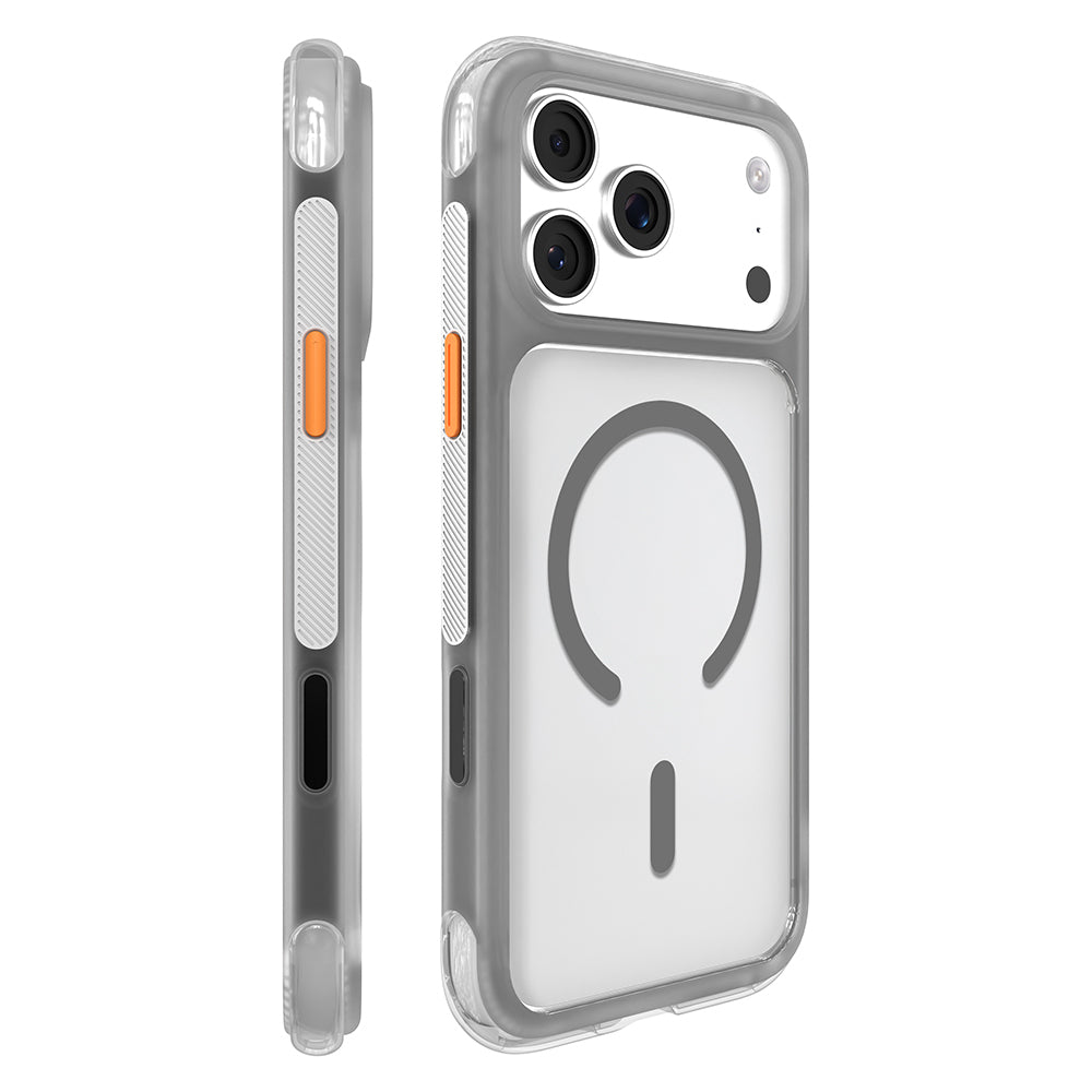 Apple iPhone 17 Pro Max Kılıf M-safe Şarj Özellikli Airbag Tasarımlı Mutural Air Shield Serisi Kapak