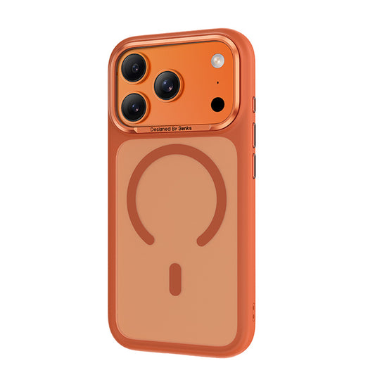 Apple iPhone 17 Pro Max Kılıf M-Safe Şarj Özellikli Benks Mist C-Magnet Kapak