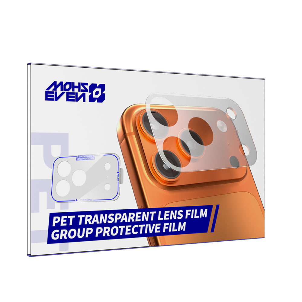 Apple iPhone 18 Pro Mohseven Pet Film Kamera Çerçeve Koruyucu