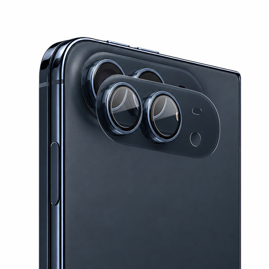 Apple iPhone Duo Mohseven Alüminyum Kaplamalı Safir Anti Reflective Kamera Lens Koruyucu