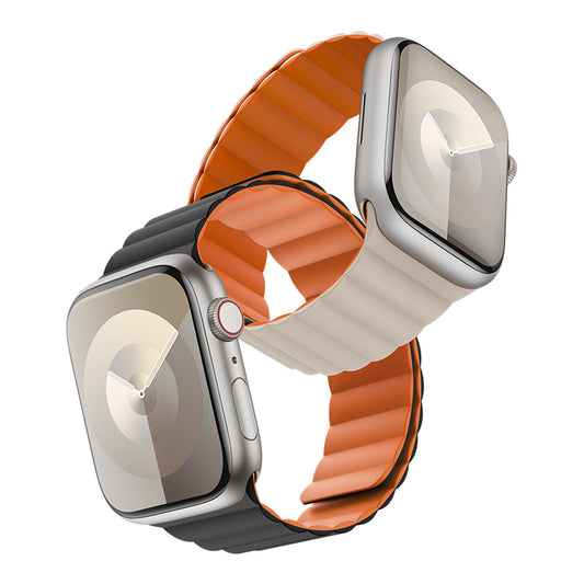 Apple Watch 10 46mm Benks Magnetik Tak Çıkar Silikon Strap Kayış