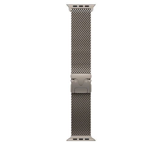 Apple Watch 10 46mm Zore KRD-100 Titanyum Hasır Kordon