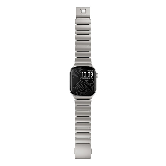 Apple Watch 10 46mm Zore KRD-149 Metal Silikon Kordon