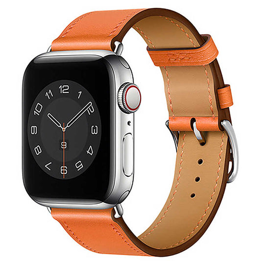 Apple Watch 38mm Wiwu Attleage Watchband Hakiki Deri Kordon