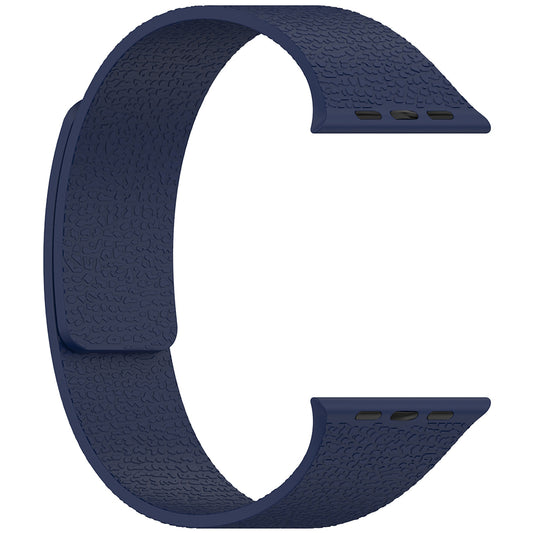 Apple Watch 38mm Zore KRD-136 Kabartma Desenli Silikon Kordon
