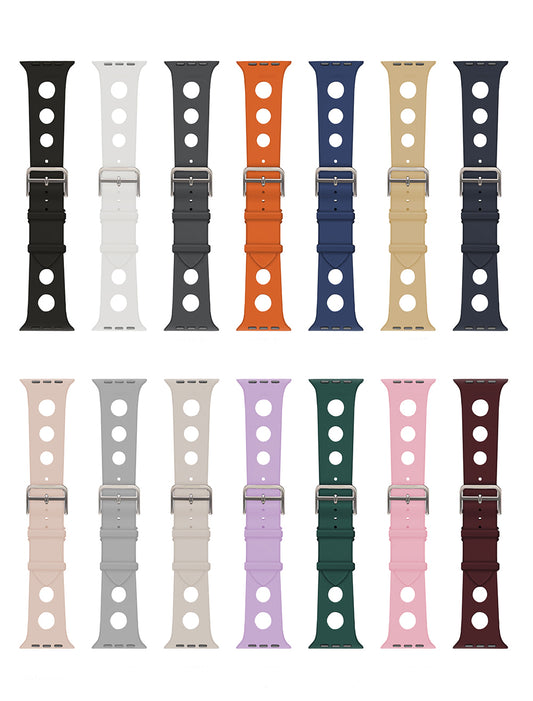 Apple Watch 40mm Delikli Tasarım Zore KRD-147 Silikon Kordon