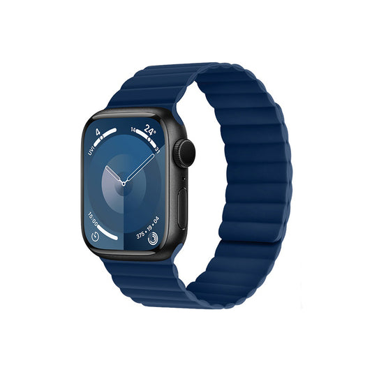 Apple Watch 42mm Kordon Raptic Magnetik Tak Çıkar Silikon Strap Kayış