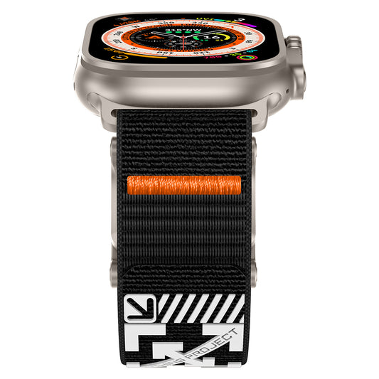 Apple Watch 42mm Zore KRD-154 Naylon Kumaş Hasır Örgülü Kordon