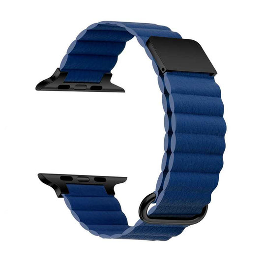 Apple Watch 7 41mm KRD-78 PU Deri Kordon Strap Kayış