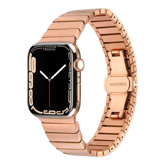 Apple Watch 7 45mm Kordon KRD-79 Metal Strap Kayış