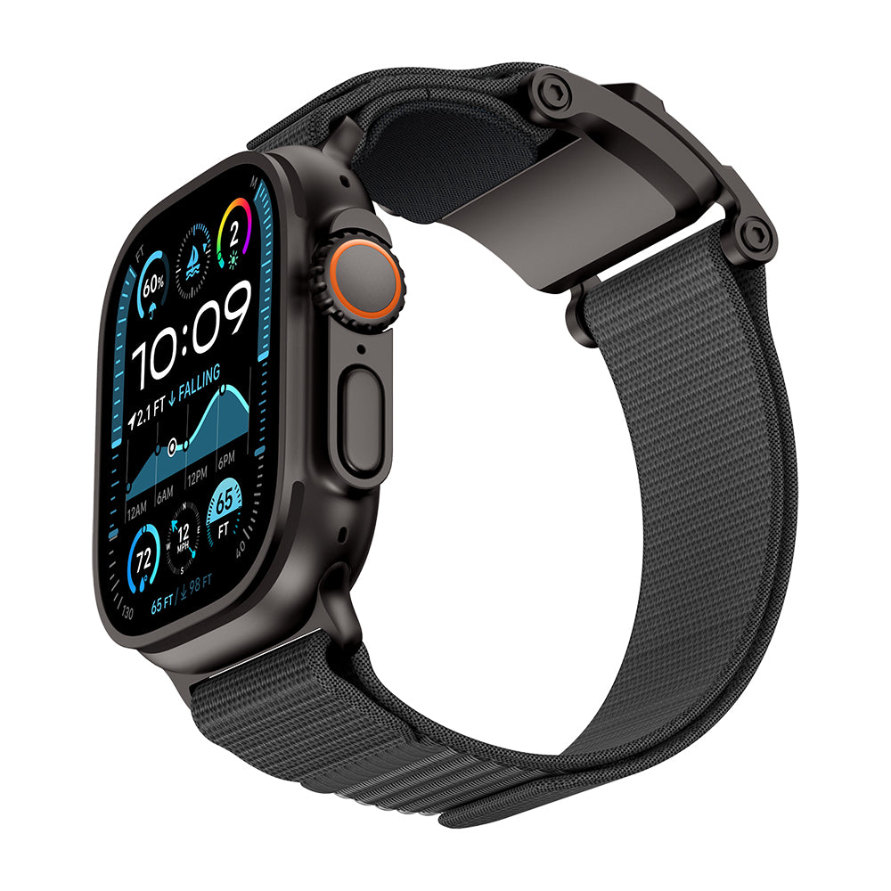 Apple Watch Ultra 49mm Mohseven iWatch Mecha Sport Hasır Kordon