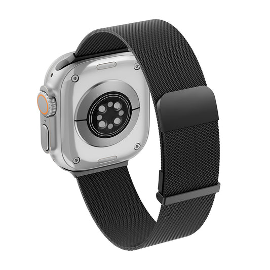 Apple Watch Ultra 49mm Wiwu MagFlex Secure Serisi Metal Kordon