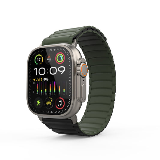 Apple Watch Ultra 49mm Zore KRD-122 Silikon Kordon Strap Kayış
