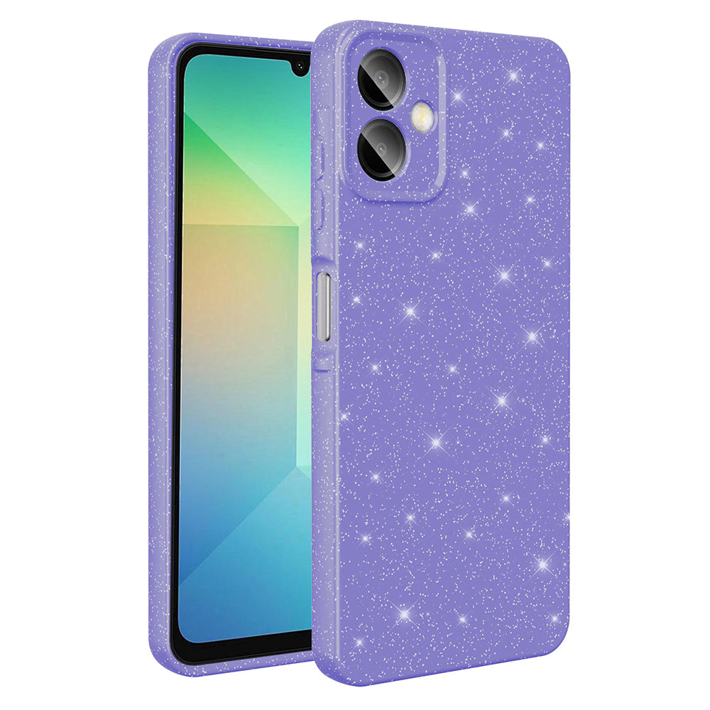 Galaxy A07 Kılıf Kamera Korumalı Simli Lüks Zore Koton Kapak