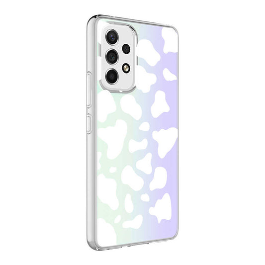 Galaxy A13 4G Kılıf Zore M-Blue Desenli Kapak