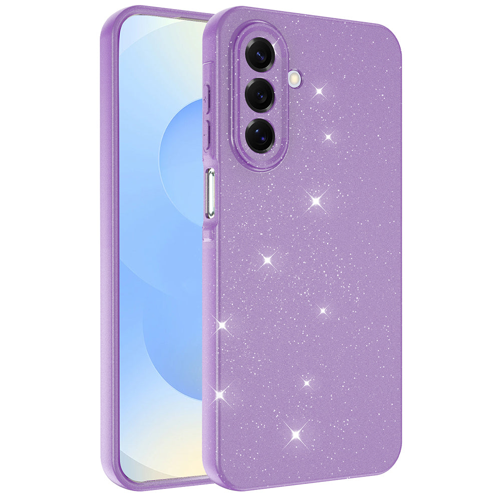 Galaxy A17 Kılıf Kamera Korumalı Simli Lüks Zore Koton Kapak
