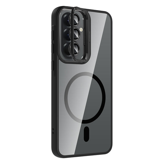Galaxy A37 Kılıf Standlı ve Kamera Lens Hediyeli Zore Etro Kapak