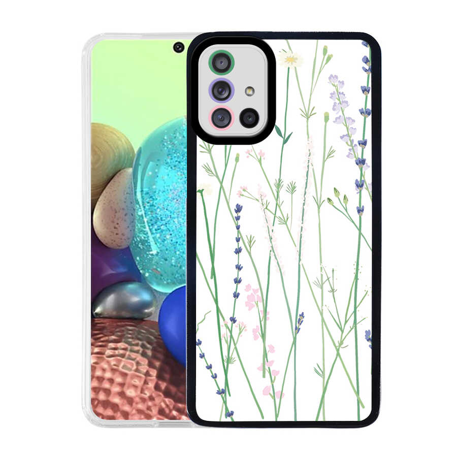 Galaxy A51 Kılıf Zore M-Fit Desenli Kapak