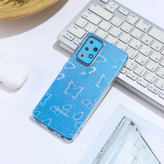Galaxy A52 Kılıf Zore Sidney Desenli Sert Kapak