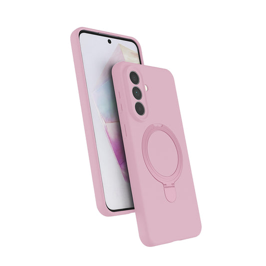 Galaxy A57 Kılıf M-safe Şarj Özellikli Standlı Zore Samara Kapak