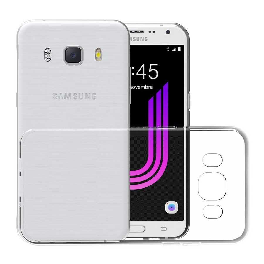 Galaxy J7 Kılıf Zore Süper Silikon Kapak