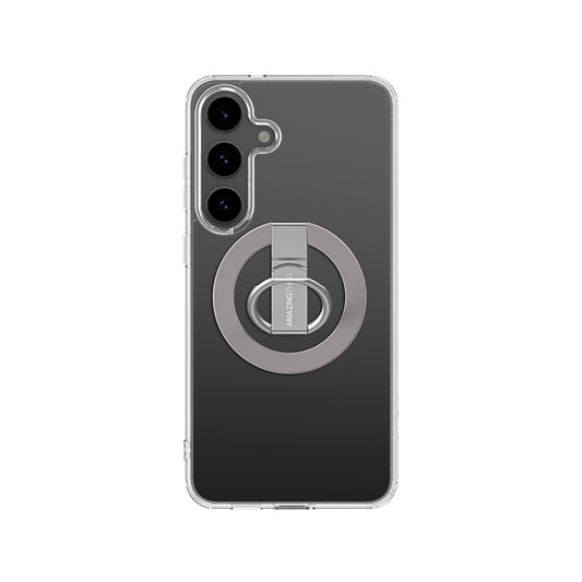 Galaxy S25 Kılıf M-safe Şarj Özellikli Yüzük Standlı Amazingthing Minimal Grip Serisi Kapak