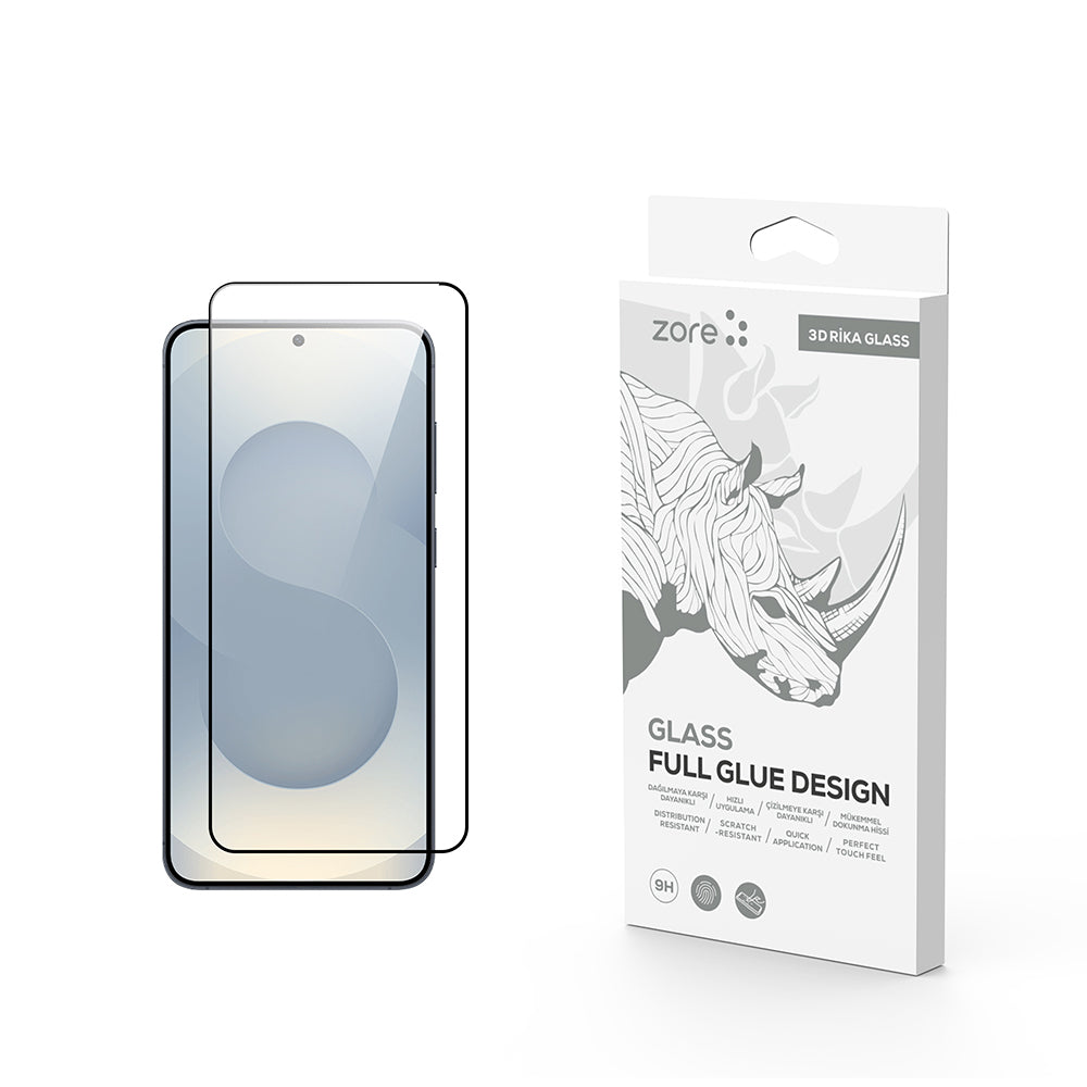 Galaxy S26 Plus Zore Rika Premium Temperli Cam Ekran Koruyucu