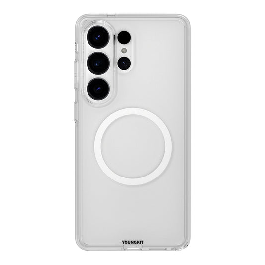 Galaxy S26 Ultra Kılıf M-safe Şarj Özellikli Youngkit Clear Serisi Kapak