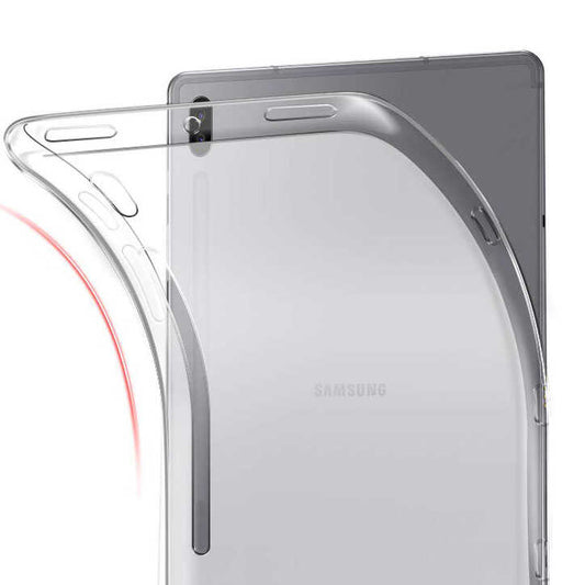Galaxy Tab S7 Plus T970 Kılıf Zore Tablet Süper Silikon Kapak
