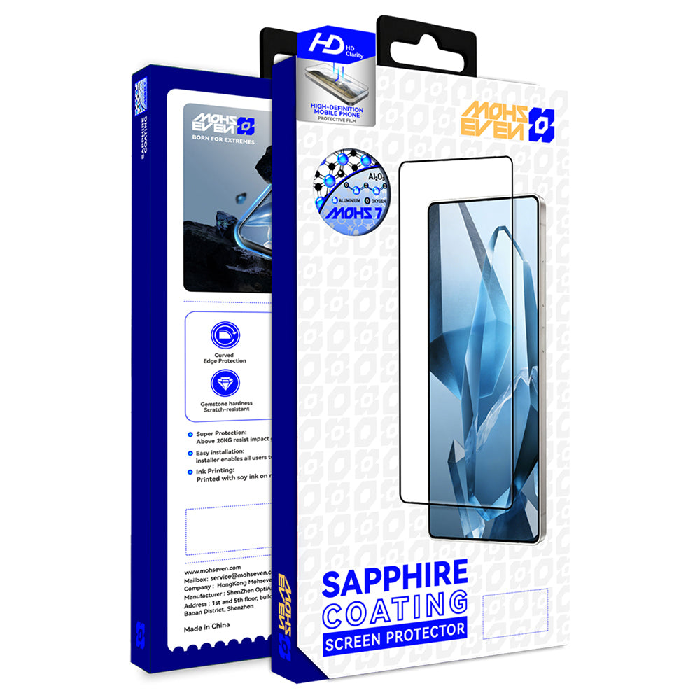Galaxy Z Flip 7 Mohseven Sapphire Coating 2.5D HD Temperli Cam Ekran Koruyucu