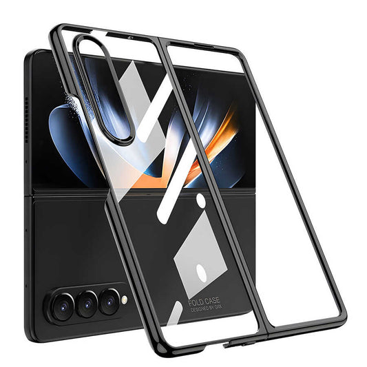 Galaxy Z Fold 4 Kılıf Zore Full Camlı Kıpta Kapak