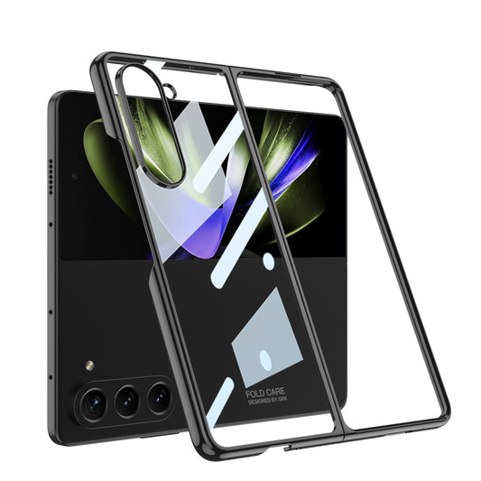 Galaxy Z Fold 5 Kılıf Zore Full Camlı Kıpta Kapak