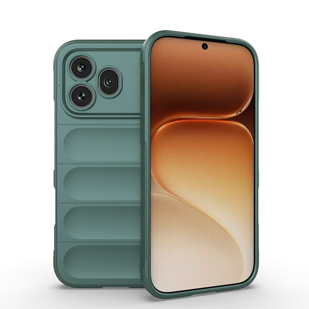 Honor 600 Pro 5G Kılıf Esnek TPU Oyuklu Arka Yüzey Tasarımlı Zore Etnik Silikon Kapak
