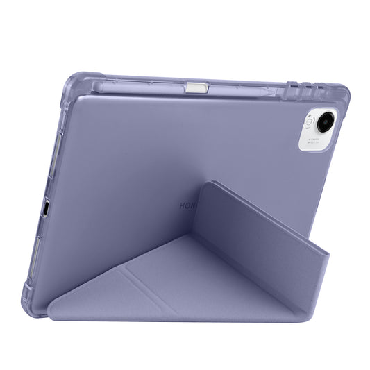 Honor Pad X9A Kılıf Zore Tri Folding Kalem Bölmeli Standlı Kılıf